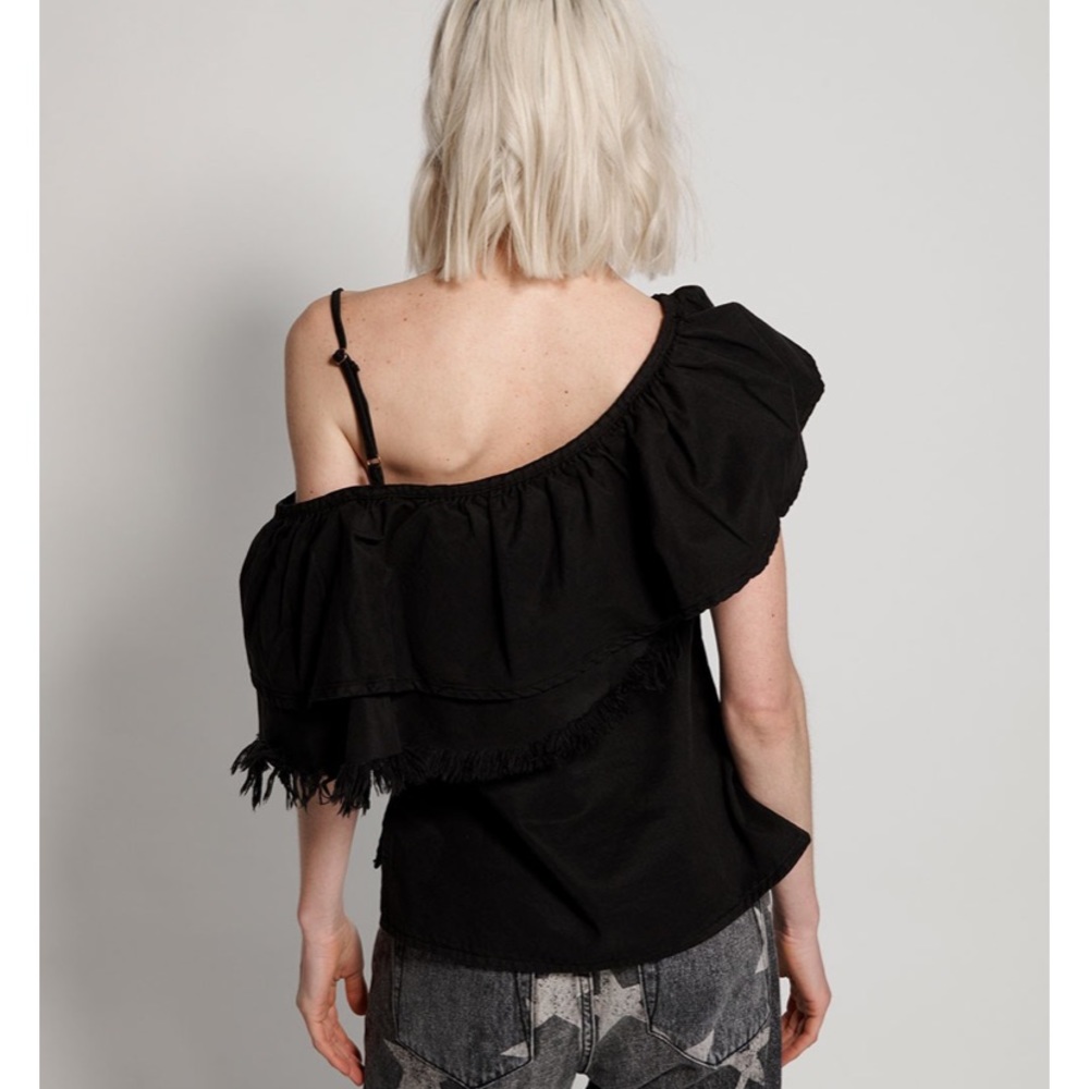 One Teaspoon luxure Cindy ruffle top